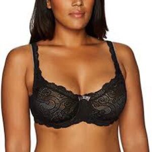 Playtex Elegant Black Lace Bra